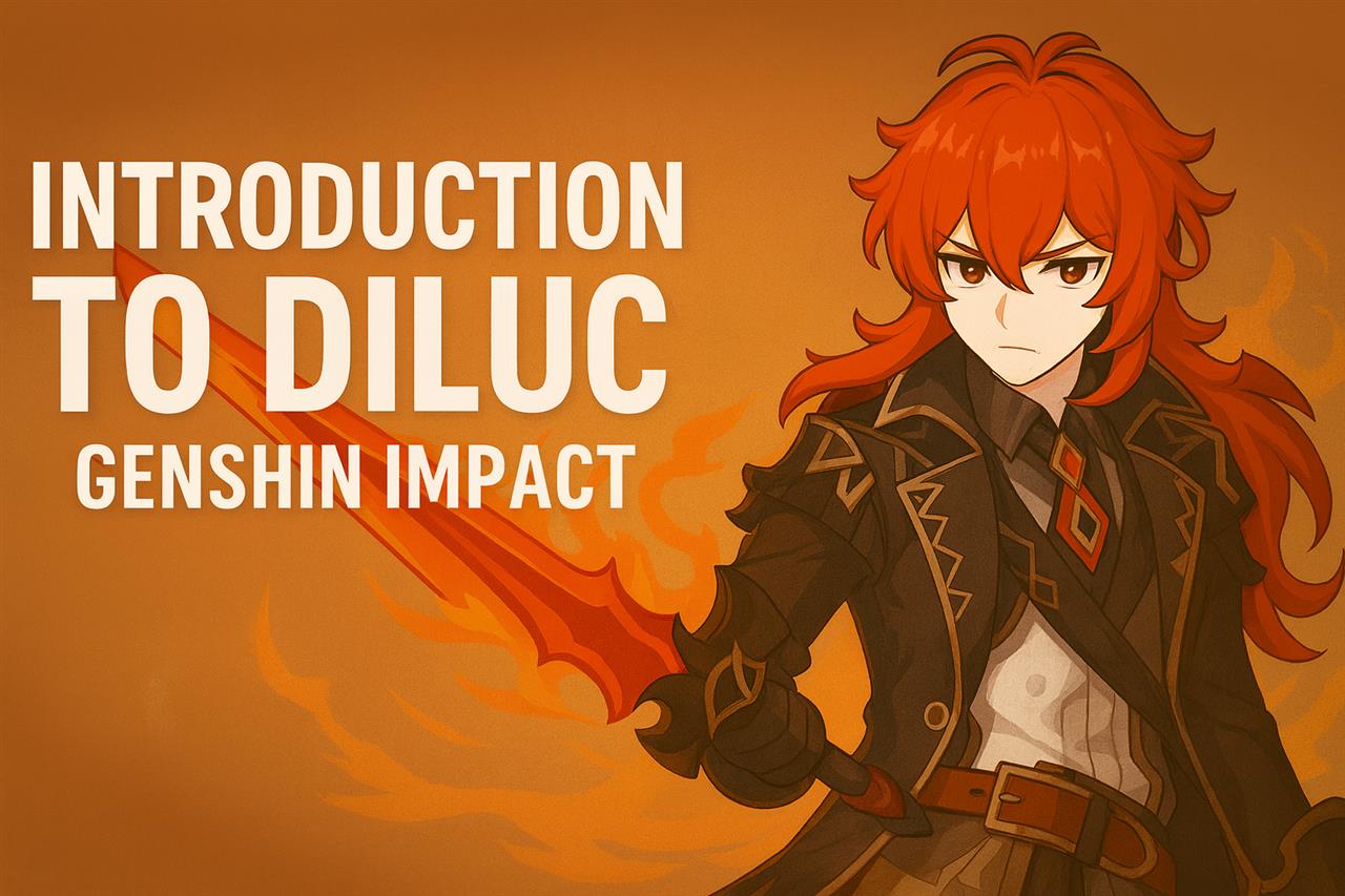 Introduction to diluc in genshin impact