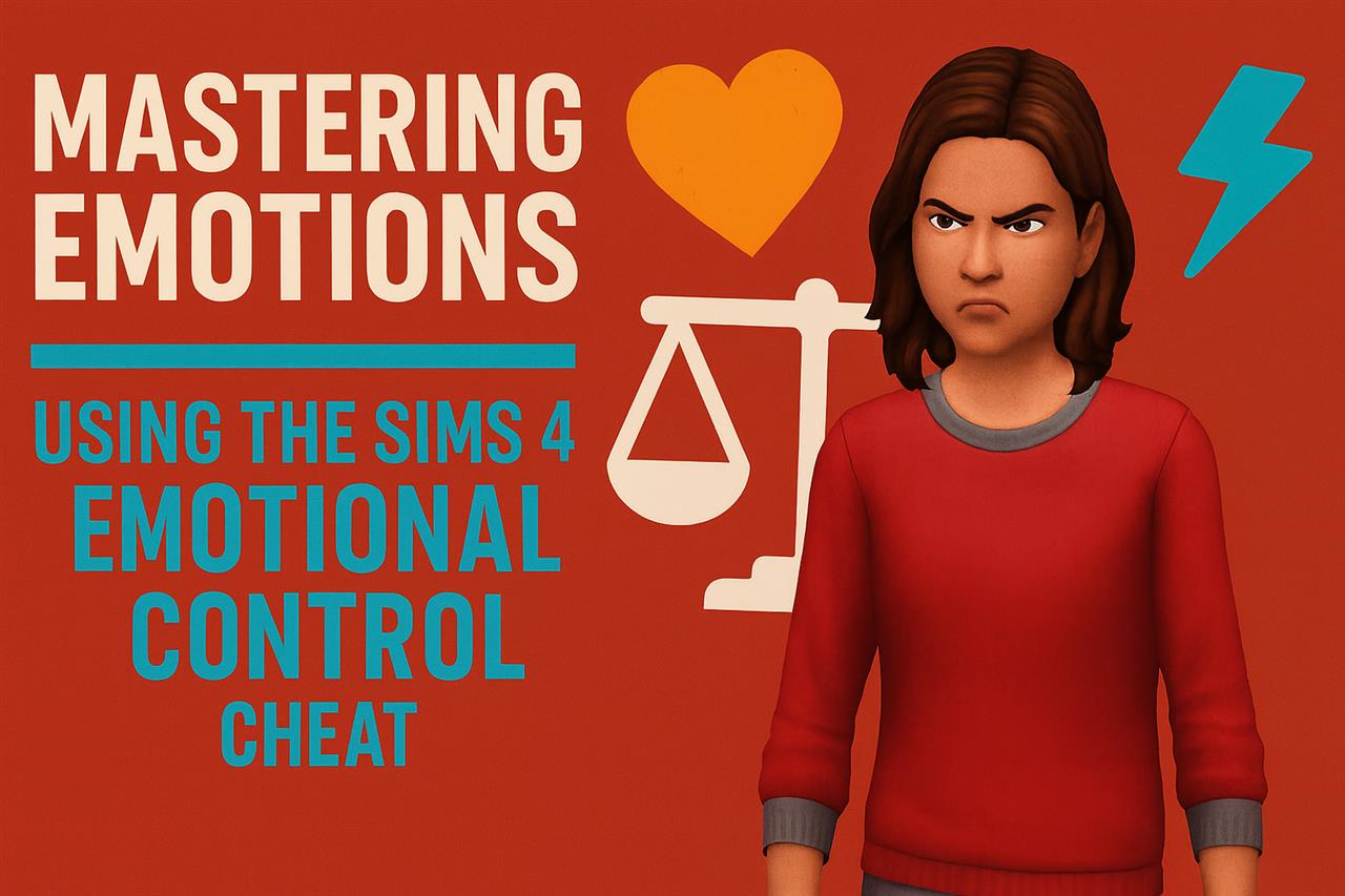 Mastering emotions - using the sims 4 emotional control cheat